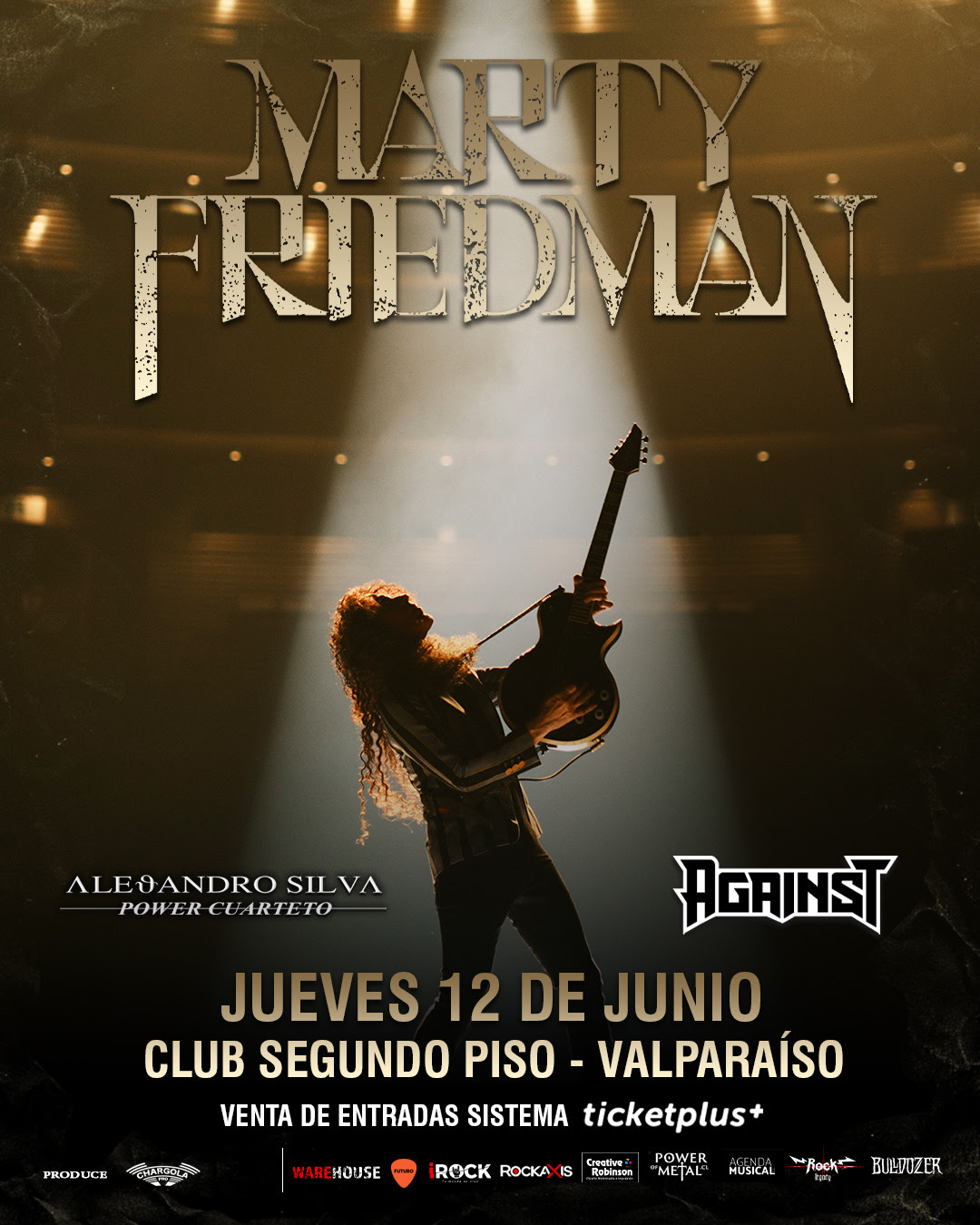 Marty Friedman en Chile: Se confirman artistas invitados